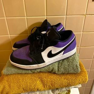 Purple Mens Air Jordan’s worn only once